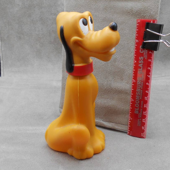 Avon Disney Pluto Dog Non-Tear Shampoo Bottle 1974 Vintage Mickey Mouse Pet - Picture 3 of 7